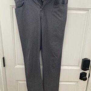 Travis Mathew Charcoal / Gray Men's Dress Pants